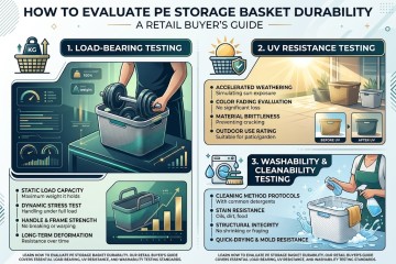 How to Evaluate PE Storage Basket Durability: A Retail Buyer’s Guide to Load, UV, and Washability Testing